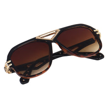 Luxury Oversized Aviator Sunglasses for Women | Retro Geometric V-Bridge UV400 Designer Eyewear