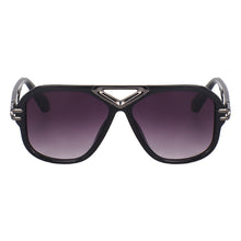 Luxury Oversized Aviator Sunglasses for Women | Retro Geometric V-Bridge UV400 Designer Eyewear