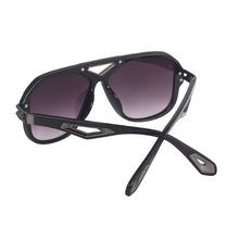 Luxury Oversized Aviator Sunglasses for Women | Retro Geometric V-Bridge UV400 Designer Eyewear