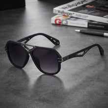 Luxury Oversized Aviator Sunglasses for Women | Retro Geometric V-Bridge UV400 Designer Eyewear