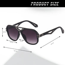 Luxury Oversized Aviator Sunglasses for Women | Retro Geometric V-Bridge UV400 Designer Eyewear