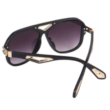 Luxury Oversized Aviator Sunglasses for Women | Retro Geometric V-Bridge UV400 Designer Eyewear