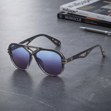 Luxury Oversized Aviator Sunglasses for Women | Retro Geometric V-Bridge UV400 Designer Eyewear