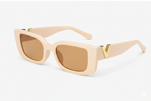 Retro Cat Eye Sunglasses for Women | UV400 Premium Fashion Eyewear | Luxury V Temple Frame