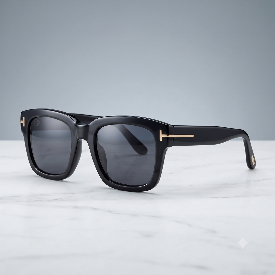 LIWAZO Bold Square Sunglasses – UV400 Protection, Polycarbonate Lenses, Unisex Eyewear