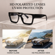 Oversized Square Eyewear for Women | UV400 Sunglasses & Blue Light Glasses | Premium Fashion Frame