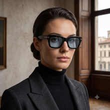 LIWAZO Bold Square Sunglasses – UV400 Protection, Polycarbonate Lenses, Unisex Eyewear