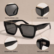 Oversized Square Eyewear for Women | UV400 Sunglasses & Blue Light Glasses | Premium Fashion Frame
