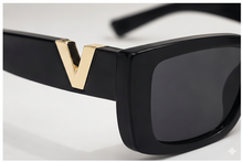 Retro Cat Eye Sunglasses for Women | UV400 Premium Fashion Eyewear | Luxury V Temple Frame