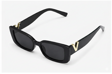 Retro Cat Eye Sunglasses for Women | UV400 Premium Fashion Eyewear | Luxury V Temple Frame