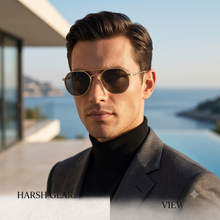 Hexagonal Double-Bridge Sunglasses for Men & Women | Retro Geometric Wire Frame UV400 Protection Eyewear