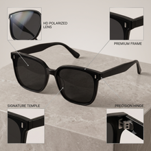 Oversized Korean Square Sunglasses for Women | Korean Style Flat-Top UV400 Eyewear