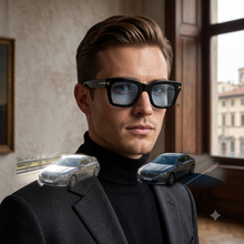 LIWAZO Bold Square Sunglasses – UV400 Protection, Polycarbonate Lenses, Unisex Eyewear