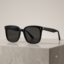 Oversized Korean Square Sunglasses for Women | Korean Style Flat-Top UV400 Eyewear