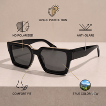 Oversized Square Eyewear for Women | UV400 Sunglasses & Blue Light Glasses | Premium Fashion Frame