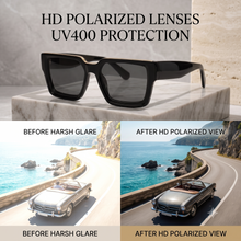 Oversized Square Eyewear for Women | UV400 Sunglasses & Blue Light Glasses | Premium Fashion Frame