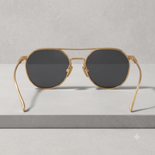 Hexagonal Double-Bridge Sunglasses for Men & Women | Retro Geometric Wire Frame UV400 Protection Eyewear