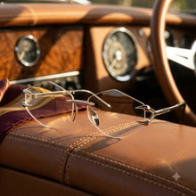 Luxury Rimless Geometric Sunglasses for Men & Women | Diamond-Cut Polygon Lenses with Metallic Claw Accents & UV400 Protection