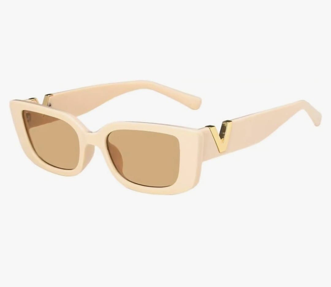 Retro Cat Eye Sunglasses for Women | UV400 Premium Fashion Eyewear | Luxury V Temple Frame