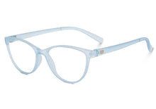 Chic Soft Cat-Eye Glasses for Women | Lightweight Everyday Frame Eyewear with Metallic Temple Accents