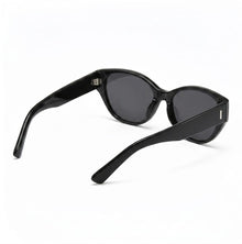 Korean Cat-Eye Oval Sunglasses for Women & Men | Designer Thick Frame UV400 Trendy Eyewear