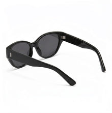 Korean Cat-Eye Oval Sunglasses for Women & Men | Designer Thick Frame UV400 Trendy Eyewear