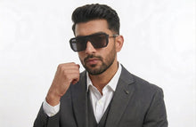 Premium Geometric Eyewear for Men | UV400 Sunglasses & Blue Light Glasses | Premium Square Fashion Frame