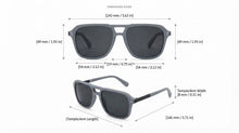 Oversized Square Sunglasses for Men | Premium Fashion Eyewear