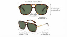 Oversized Square Sunglasses for Men | Premium Fashion Eyewear